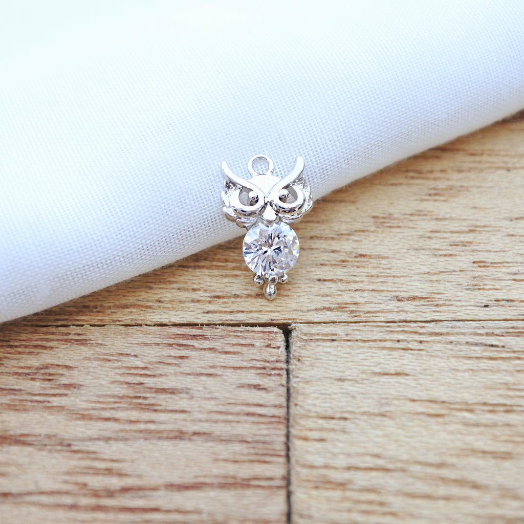 CZ Silver Owl - WTF Bracelet, WTF Brands - WTF Walk-In