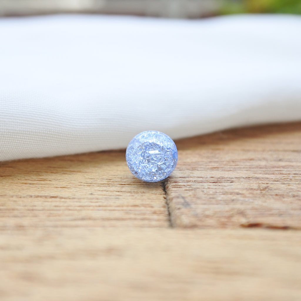 Blue Crackled Quartz 8mm - WTF Bracelet, WTF Brands - WTF Walk-In