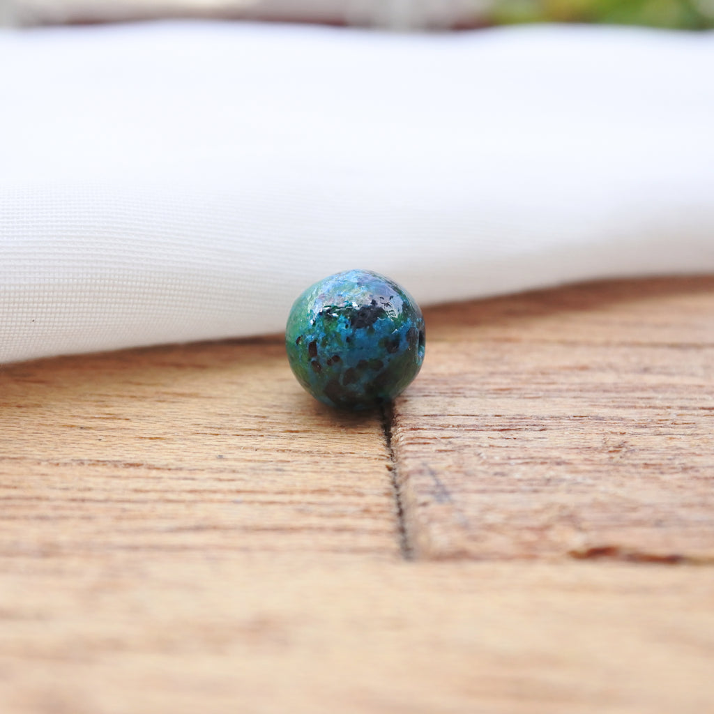 Dyed Natural Chrysocolla 10mm - WTF Bracelet, WTF Brands - WTF Walk-In