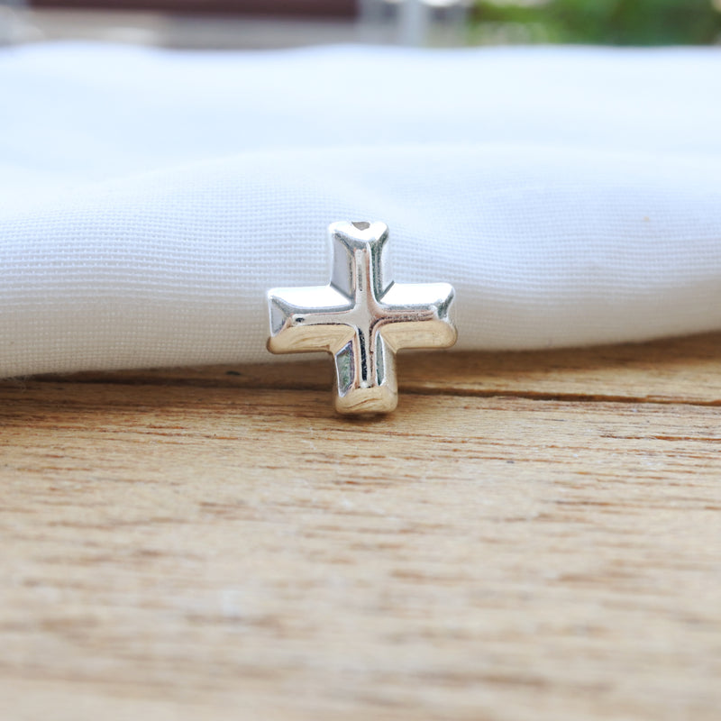 Silver Hematite Cross - WTF Bracelet, WTF Brands - WTF Walk-In